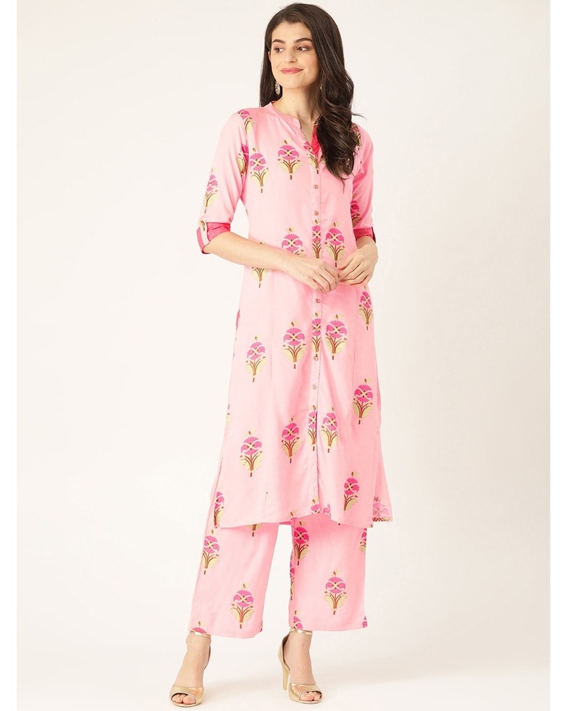 Rayon Printed Palazzo SuitSet