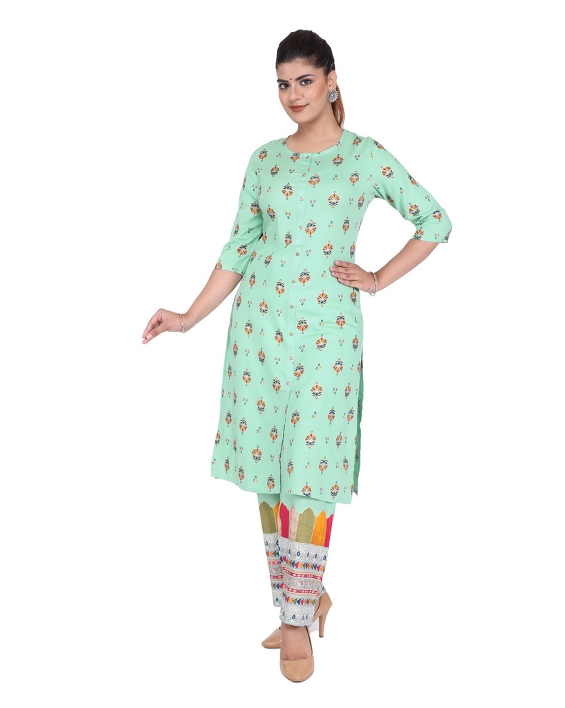 Rayon Printed Palazzo SuitSet